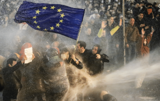 Manifestazione-Georgia per UE